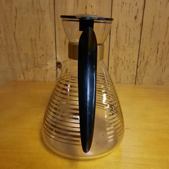 Pyrex Kitchen Vintage Pyrex Glass Coffee Pot With Original Lid